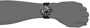 Invicta Men's Pro Diver Stainless Steel Quartz Diving Watch with Silicone Strap, Black, 22 (Model: 90305)