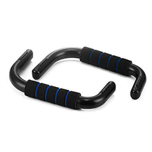 Load image into Gallery viewer, RUBEX Push Up Bars Strength Training, with Foam Grip and Non-Slip Handles Structure - for Perfect Floor Home Exercise, Gym and Press Fitness – Weight Power Workout Equipment for Men, Women, Kids
