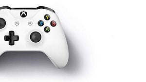 Microsoft Xbox One S 1TB Console with Xbox One Wireless Controller - Robot White (Renewed)