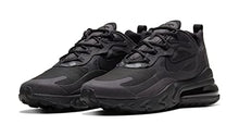 Load image into Gallery viewer, Nike Air Max 270 React Mens Casual Running Shoes Ci3866-003 Size 9 Black Dark Grey
