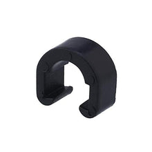 Load image into Gallery viewer, Luckycivia 30 PCS Black Bicycle C-Clips Clamps, Road Bicycle Mountain Bike C Clips Housing Hose Guide Clamps, for Brake Derailleur Shift Cables
