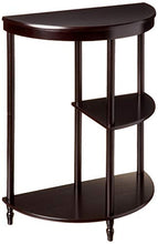 Load image into Gallery viewer, Frenchi Furniture Cherry 3-Tier Crescent ,Half Moon ,Hall / Console Table/End Table
