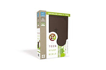 Load image into Gallery viewer, NIV, Teen Study Bible, Compact, Leathersoft, Brown
