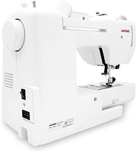Load image into Gallery viewer, Janome 4120QDC Computerized Sewing Machine (New 2020 Tan Color) w/Hard Case + Extension Table + Instructional DVD + 1/4" Seam Foot w/Guide + Overedge Foot + Zig Zag Foot + Buttonhole Foot + More!
