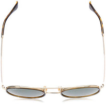 Load image into Gallery viewer, Ray-Ban Unisex-Adult RB3647N Double Bridge Sunglasses, Gold/Crystal Green, 51 mm
