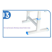 Load image into Gallery viewer, Boliaman Kids Desk and Chair Set, Adjustable Height Children Study Table and Chair, with Writing Desk Combined, Kids Home School
