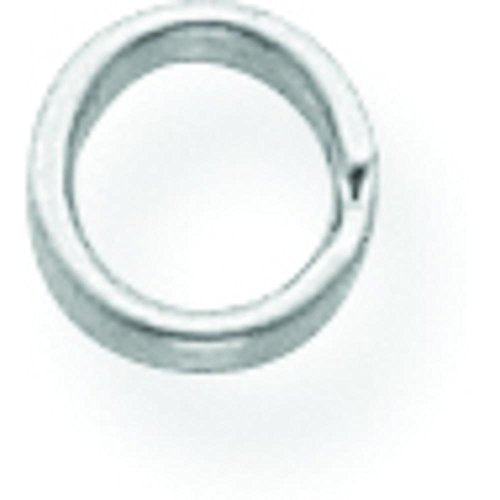 14K White Gold Split Ring