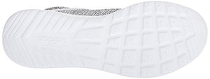 adidas womens Cloudfoam Pure Running Shoe, White/White/Black, 8.5 US