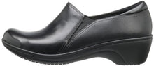 Load image into Gallery viewer, Clarks Women&#39;s Grasp Chime Slip-On Loafer, Black, 9.5 M US
