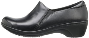 Clarks Women's Grasp Chime Slip-On Loafer, Black, 9.5 M US