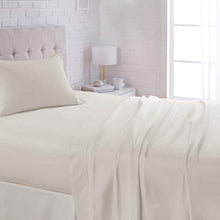 Load image into Gallery viewer, AmazonBasics Lightweight Super Soft Easy Care Microfiber Sheet Set with 16&quot; Deep Pockets, Full, Light Grey
