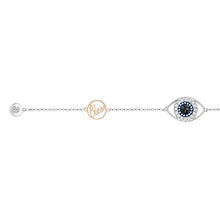 Load image into Gallery viewer, SWAROVSKI Women&#39;s Remix Collection Evil Eye Strand, Purple, Mixed metal finish
