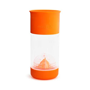 Munchkin Miracle 360 Fruit Infuser Sippy Cup, 14 Ounce, Orange