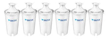 Load image into Gallery viewer, Brita Water Pitcher with 1 Longlast Filter, Large 10 Cup, Black &amp; 35557 Replacement Filters for Pitchers and Dispensers, 6 Count
