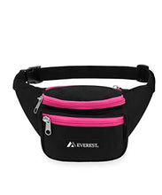 Load image into Gallery viewer, Everest Signature Waist Pack - Standard, Black, One Size
