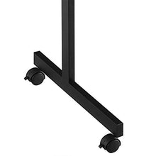 Load image into Gallery viewer, Mr IRONSTONE Height Adjustable Desk 45.7" Mobile Computer Desk Home &amp; Office Utility Table with Rolling Wheels（Non-Automatic Adjustment） (Spatter Gray)
