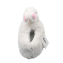Load image into Gallery viewer, Millffy Classic Bunny Slippers Adult Sized Plush Slippers Kids Size Animal Slippers Shepherd Dog Corgi Costume Footwear (Small, Bunny)
