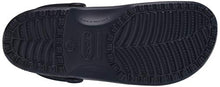 Load image into Gallery viewer, Crocs Unisex Classic Clog | Water Comfortable Slip on Shoes, Navy, 10 US Women
