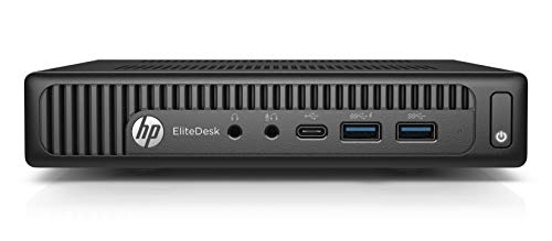 HP 600 G2 Micro Computer Mini Tower PC (Intel Quad Core i7-6700T, 32GB DDR4 Ram,512GB Solid State SSD, WiFi, VGA, USB 3.0) Win 10 Pro (Renewed) …