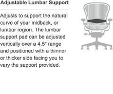 Load image into Gallery viewer, Herman Miller Classic Aeron Chair - Fully Adjustable, C size, Adjustable Lumbar, Carpet Casters

