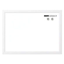 Load image into Gallery viewer, Quartet Magnetic Whiteboard, 17" x 23" Small White Board for Wall, Dry Erase Board for Kids, Perfect for Home Office &amp; Home School Supplies, Dry Erase Marker, Magnets, White Frame (MWDW1723M-WT)
