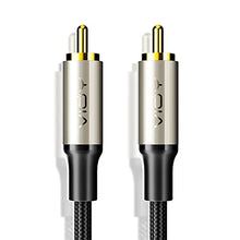 Load image into Gallery viewer, VIOY Coaxial Digital Audio Cable (3.3FT/1M), Subwoofer Cable RCA Male to Male HiFi 5.1 SPDIF Stereo Coaxial Audio Cable for Home Theater, HDTV, Amplifier Speaker Soundbar
