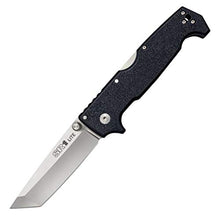 Load image into Gallery viewer, Cold Steel SR1 Series Tactical Folding Knife with Tri-Ad Lock and Pocket Clip, SR1 Tanto Lite
