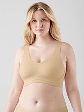 Load image into Gallery viewer, True &amp; Co. Women's Plus Size True Body Lift V Neck Bra with Soft Form Band, Desert, 1X (40C-D,42A-B)
