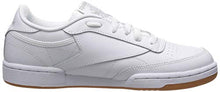 Load image into Gallery viewer, Reebok unisex child Club C Sneaker, White/Gum-int, 5.5 Big Kid US
