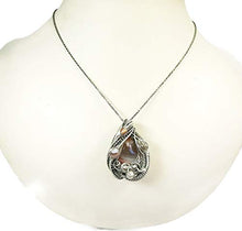 Load image into Gallery viewer, Lake Superior Agate and Sterling Silver Pendant
