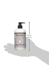 Load image into Gallery viewer, Mrs. Meyer&#39;s Clean Day Hand Lotion for Dry Hands, Non-Greasy Moisturizer Made with Essential Oils, Cruelty Free Formula, Lavender Scent, 12 oz
