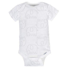 Load image into Gallery viewer, Gerber unisex baby 8 Pack Short-sleeve Onesies Bodysuits and Toddler T Shirt Set, Animals Green, Preemie US

