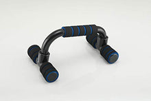 Load image into Gallery viewer, RUBEX Push Up Bars Strength Training, with Foam Grip and Non-Slip Handles Structure - for Perfect Floor Home Exercise, Gym and Press Fitness – Weight Power Workout Equipment for Men, Women, Kids
