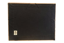 Load image into Gallery viewer, 19.75” x 15.75&quot; Natural Tan Burlap Covered with Criss-Cross Twine Bulletin Picture &amp; Memo Board
