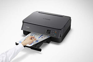 Canon TS5320 All In One Wireless Printer, Scanner, Copier with AirPrint, Black, Amazon Dash Replenishment Ready