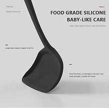 Load image into Gallery viewer, Silicone Cooking Utensils Set - 446°F Heat Resistant Kitchen Utensils,Turner Tongs,Spatula,Spoon,Brush,Whisk,Kitchen Utensil Gadgets Tools Set for Nonstick Cookware,Dishwasher Safe (BPA Free)

