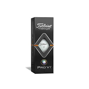 Titleist Pro V1 Golf Balls, White, Standard Play Numbers (1-4), One Dozen