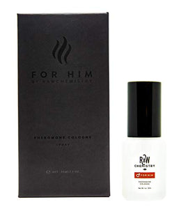 RawChemistry Pheromone Cologne, for Him [Attract Formula] - Bold, Extra Strength Formula 1 oz.