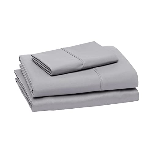 Amazon Basics Lightweight Super Soft Easy Care Microfiber Bed Sheet Set with 14