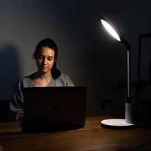 Load image into Gallery viewer, Theralite Halo Light Therapy Lamp Sunlight Lamp - UV Free 10,000 LUX Sun Lamp Therapy Light - Boost Your Spirits and Energy with A Mood Light, Works For Sunlight Deprivation and Boosting Energy
