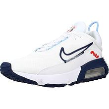 Load image into Gallery viewer, Nike Air Max 2090 Mens Running Trainers DM2823 Sneakers Shoes (UK 9 US 10 EU 44, White Midnight Navy red 100)
