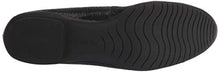 Load image into Gallery viewer, Clarks Women's Sara Orchid Ballet Flat, Black Leather Combi, 8.5
