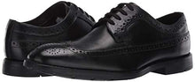 Load image into Gallery viewer, Clarks mens Wingtip Oxford, Black Leather, 13 US
