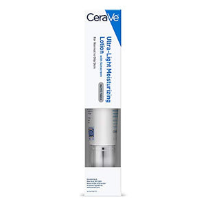 CeraVe Moisturizing Lotion SPF 30| Sunscreen and Face Moisturizer with Hyaluronic Acid & Ceramides | Oil Free | 1.7 Ounce