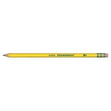 Load image into Gallery viewer, Ticonderoga Graphite Pencils, Wood-Cased #2 HB Soft, with Eraser, Yellow, 72-Pack.
