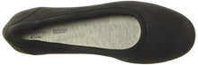Load image into Gallery viewer, Clarks Women's Ayla Low Ballet Flat, Black Synthetic Nubuck, 7.5 M US
