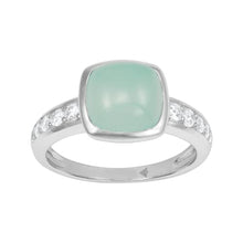 Load image into Gallery viewer, Silpada 'Double Take' Chalcedony Ring in Sterling Silver, Size 9, Size 9
