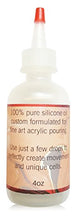Load image into Gallery viewer, Acrylic Pouring Oil with Yorker Cap &amp; Pipette, 100% Pure Silicone, Perfect for Artists, 4oz, Made in The USA!
