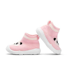 Load image into Gallery viewer, Baby Boy Girls Animal Non-Skid Indoor Slipper Infants Breathable Elastic Socks Shoes with Memory Insole Protect Toes Panda Tiger Fox
