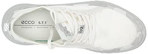 ECCO Women's ST.1 Lite Slip On Luxe Sneaker, White/Bright White, 8-8.5